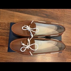 NIB Cole Haan Grant LTE loafers in brown leather